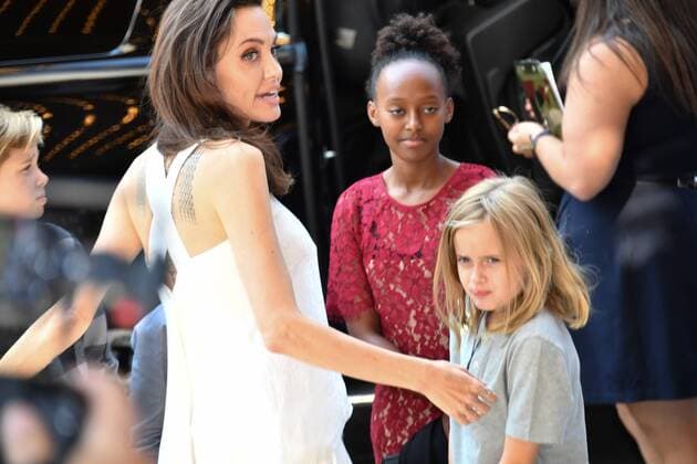 September 10, 2017 - Toronto, Ontario, Canada - Actress ANGELINA JOLIE attends The Breadwinner Premiere during the 2017 Toronto International Film Festival at Winter Garden Theater on September 10, 2017 in Toronto, Canada Toronto Canada - ZUMAv53_ 20170910_zaf_v53_030 Copyright: xIgorxVidyashevx