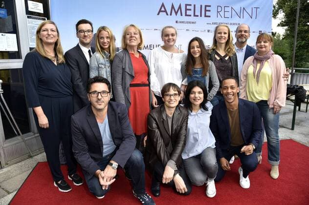 Tobias Wiemann with Cast and Team at the Premiere the Cinema Amelie Run in Yorck Cinema Movie theater at Friedrichshain Berlin 10 09 2017 Foto:xJ.xQuinternx xFuturexImage