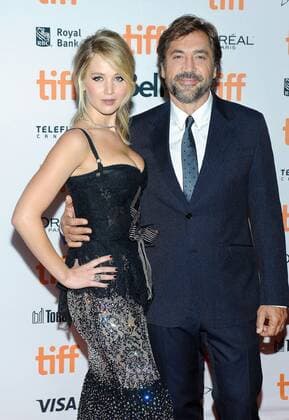 September 10, 2017 - Toronto, Ontario, U.S. - 10 September 2017 - Toronto, Ontario Canada - Jennifer Lawrence, Javier Bardem. 2017 Toronto International Film Festival - mother! Premiere held at TIFF Bell Lightbox. Photo Credit: AdMedia Toronto U.S. - ZUMAa123 20170910_zaa_a123_584 Copyright: xBrentxPerniacx