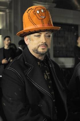 Boy George attends the Vin & Omi London Fashion Week showcase at Andaz in London. SEPTEMBER 11th 2017  TSTx172061
