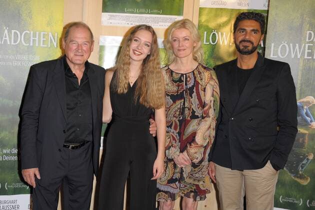 Burghart Klaußner Mathilde Storm Vibeke Isoe Reza Bahar Arrival to Premiere from the Loewenmaedchen in Cinema Delphi LUX in Berlin at 12 09 2017