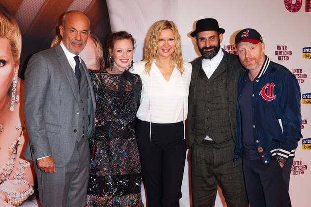 Heiner Lauterbach Magdalena Boczarska Veronica Ferres Eray Egilmez Simon Black Film premiere from under German Beds in Mathaeser Filmpalast in Munich at 12 09 2017