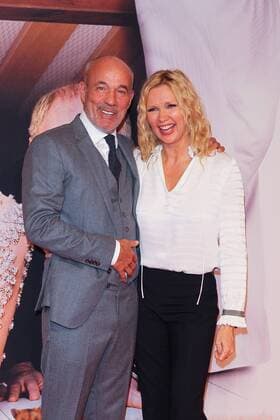 Heiner Lauterbach Veronica Ferres Film premiere from under German Beds in Mathaeser Filmpalast in Munich at 12 09 2017