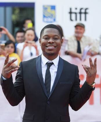 (170913) -- TORONTO, Sept. 13, 2017 -- Actor Jason Mitchell poses for photographs at the international premiere of the film Mudbound at Roy Thomson Hall during the 2017 Toronto International Film Festival in Toronto, Canada, Sept. 12, 2017. ) (djj) CANADA-TORONTO-TIFF- MUDBOUND ZouxZheng 