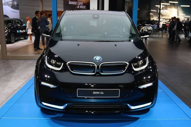 BMW i3 S (Elektroauto), Weltpremiere, 67. IAA (Internationale Automobil-Ausstellung International Motor Show) PKW 2017, 14.-24.09.2017, Pressetage 12. & 13.09.2017, Frankfurt am Main (D), Messe, Auto *** BMW i3 S Electric car World premiere 67 IAA International Automobile Exhibition International Engine Show Car 2017 14 24 09 2017 PRESSETAGE 12 13 09 2017 Frankfurt at Main D trade Fair Car