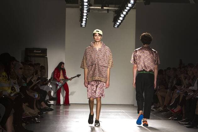 Models present creations by Mexican designer Ricardo Seco during the New York Fashion Ween Spring 2018 in New York, USA, 12 September 2017. NEW YORK FASHION WEEK !ACHTUNG: NUR REDAKTIONELLE NUTZUNG! Copyright: xMiguelxRajmilx NUE28 29877129sp