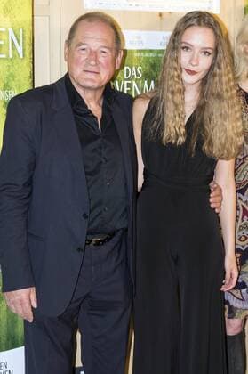 Burghart Klaußner and Mathilde Storm at the Premiere the Cinema the Löwenmädchen in Cinema Delphi LUX Berlin 12 09 2017 Foto:xK.xWernerx xFuturexImage