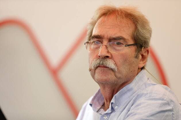 Spanish writer Jaume Cabre during a press conference held in Barcelona, northeastern Spain, 13 September 2017. Cabre, the most International author of the Catalan literature, will receive on 14 September 2017 a Career Award as part of the Catalonian Book Week. JAUME CABRE PRESS CONFERENCE !ACHTUNG: NUR REDAKTIONELLE NUTZUNG!  Copyright: xALEJANDROxGARCIAx GRA219 20170913-636409240862347929