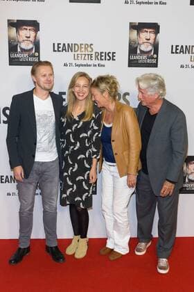 Tambet Petra Schmidt Schaller Susanne from Borsody and Juergen Prochnow German premiere from Leander last travel in Cinema in the Kulturbrauerei in Berlin at 13 09 2017 Premiere Leander last travel
