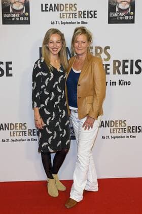 Petra Schmidt Schaller and Susanne from Borsody German premiere from Leander last travel in Cinema in the Kulturbrauerei in Berlin at 13 09 2017 Premiere Leander last travel