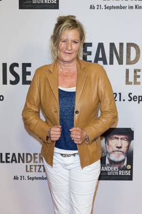 Susanne from Borsody German premiere from Leander last travel in Cinema in the Kulturbrauerei in Berlin at 13 09 2017 Premiere Leander last travel