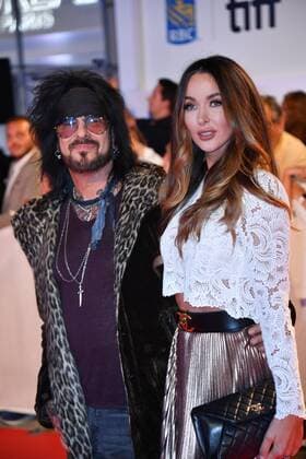 September 13, 2017 - Toronto, Ontario, Canada - COURTNEY and NIKKI SIXX attend Long Time Running premiere during the 2017 Toronto International Film Festival at Roy Thomson Hall on September 13, 2017 in Toronto, Canada Toronto Canada - ZUMAv53_ 20170913_zaf_v53_054 Copyright: xIgorxVidyashevx