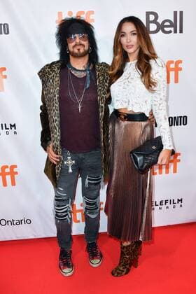 September 13, 2017 - Toronto, Ontario, Canada - COURTNEY and NIKKI SIXX attend Long Time Running premiere during the 2017 Toronto International Film Festival at Roy Thomson Hall on September 13, 2017 in Toronto, Canada Toronto Canada - ZUMAv53_ 20170913_zaf_v53_068 Copyright: xIgorxVidyashevx