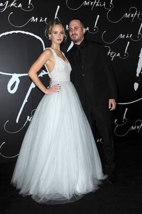 Mother! film premiere at Radio City Music Hall on September 13, 2017 in New York City Darren Aronofsky;Jennifer Lawrence New York France  547046