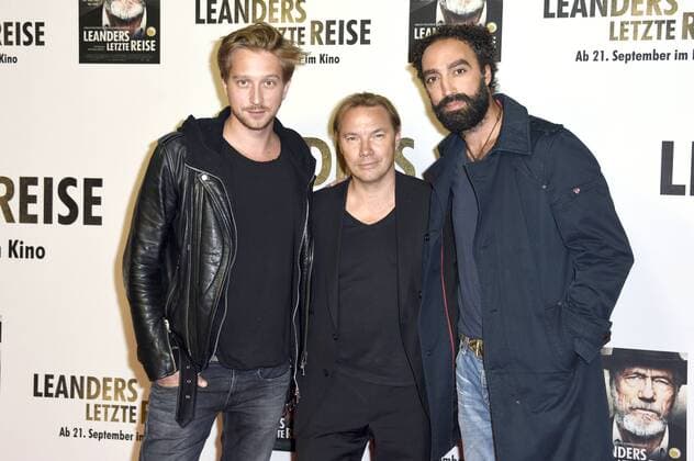 Tim Morten Uhlenbrock Thomas Arnold and Samir Fox at the Premiere the Cinema Leander last travel in Cinema in the Kulturbrauerei Berlin 13 09 2017 Foto:xF.xKernx xFuturexImage