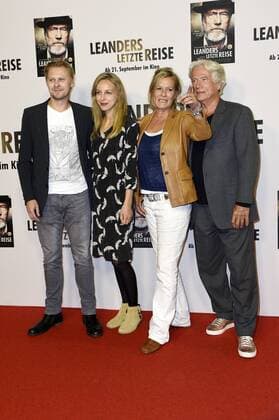 Tambet Tuisk Petra Schmidt Schaller Suzanne from Borsody and Jürgen Prochnow at the Premiere the Cinema Leander last travel in Cinema in the Kulturbrauerei Berlin 13 09 2017 Foto:xF.xKernx xFuturexImage