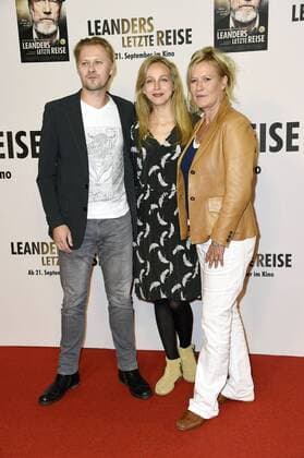 Tambet Tuisk Petra Schmidt Schaller and Suzanne from Borsody at the Premiere the Cinema Leander last travel in Cinema in the Kulturbrauerei Berlin 13 09 2017 Foto:xF.xKernx xFuturexImage
