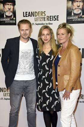 Tambet Tuisk Petra Schmidt Schaller and Suzanne from Borsody at the Premiere the Cinema Leander last travel in Cinema in the Kulturbrauerei Berlin 13 09 2017 Foto:xF.xKernx xFuturexImage