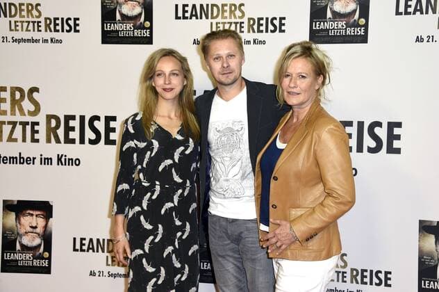 Petra Schmidt Schaller Tambet Tuisk and Suzanne from Borsody at the Premiere the Cinema Leander last travel in Cinema in the Kulturbrauerei Berlin 13 09 2017 Foto:xF.xKernx xFuturexImage