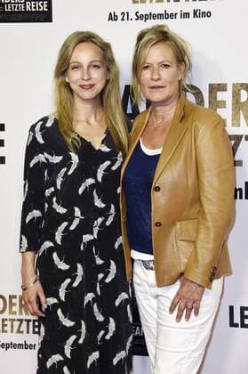 Petra Schmidt Schaller and Suzanne from Borsody at the Premiere the Cinema Leander last travel in Cinema in the Kulturbrauerei Berlin 13 09 2017 Foto:xF.xKernx xFuturexImage