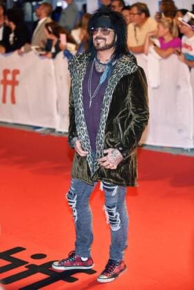 Motley Crue s Nikki Sixx attends the world premiere of Long Time Running at Roy Thomson Hall during the Toronto International Film Festival in Toronto, Canada on September 13, 2017.  TOR2017091329 CHRISTINExCHEW