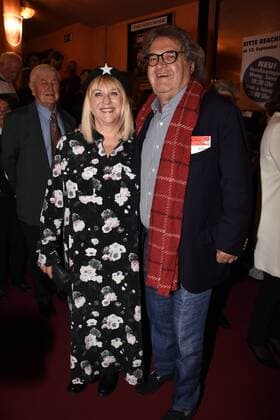 Patrizia Riekel Helmut Mark word Munich 13 09 17 Bavarian Yard small Comedy Premiere the