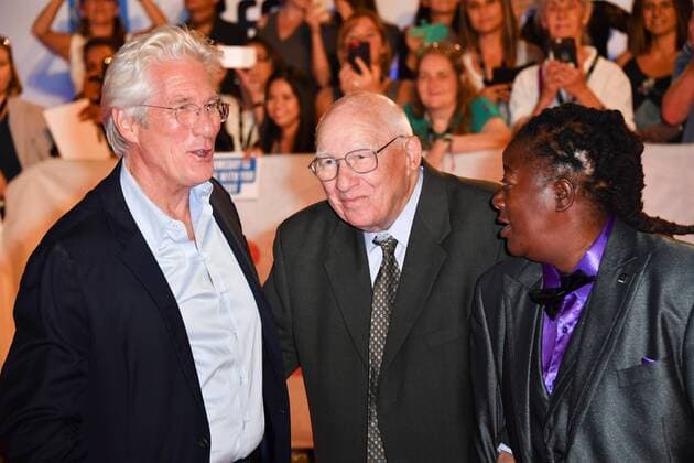 September 14, 2017 - Toronto, Ontario, Canada - RICHARD GERE and guests attend Three Christs premiere during the 2017 Toronto International Film Festival at Roy Thomson Hall on September 14, 2017 in Toronto, Canada Toronto Canada - ZUMAv53_ 20170914_zaf_v53_066 Copyright: xIgorxVidyashevx