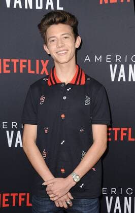 September 14, 2017 - Hollywood, California, U.S. - Griffin Gluck attends The Special Screening Premiere of Netflix s American Vandal held at the Arclight Theater in Hollywood, California on September 14, 2017. 2017 Hollywood U.S. - ZUMAl86_ 20170914_zaf_l86_023 Copyright: xDavexLongendykex