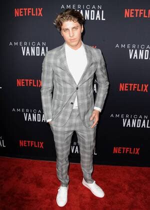 September 14, 2017 - Hollywood, California, U.S. - Lukas Gage attends The Special Screening Premiere of Netflix s American Vandal held at the Arclight Theater in Hollywood, California on September 14, 2017. 2017 Hollywood U.S. - ZUMAl86_ 20170914_zaf_l86_035 Copyright: xDavexLongendykex