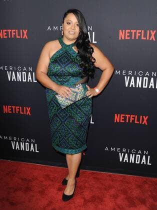September 14, 2017 - Hollywood, California, U.S. - Jessica Juarez attends The Special Screening Premiere of Netflix s American Vandal held at the Arclight Theater in Hollywood, California on September 14, 2017. 2017 Hollywood U.S. - ZUMAl86_ 20170914_zaf_l86_093 Copyright: xDavexLongendykex