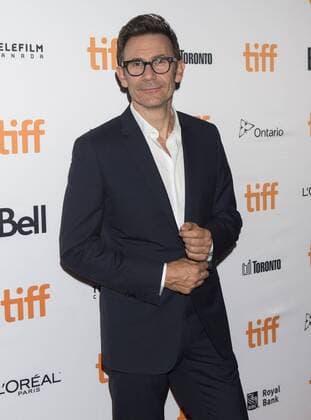 (170915) -- TORONTO, Sept. 15, 2017 -- Director Michel Hazanavicius poses for photographs at the North American premiere of the film Redoubtable at Elgin Theatre during the 2017 Toronto International Film Festival in Toronto, Canada, Sept. 14, 2017. ) (djj) CANADA-TORONTO-TIFF- REDOUBTABLE ZouxZheng 