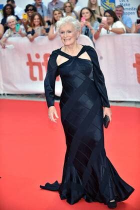 Glenn Close attends the world premiere of The Wife at Roy Thomson Hall during the Toronto International Film Festival in Toronto, Canada on September 14, 2017.  TOR2017091403 CHRISTINExCHEW