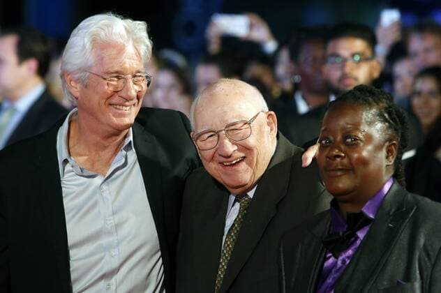 Richard Gere and His Father Homer George Gere attending The Three Christs Premiere during The 42nd Toronto International Film Festival AT Roy Thomson Hall ON September 14 2017 in Toronto Canada Foto:xR.xWagnerx xFuturexImage