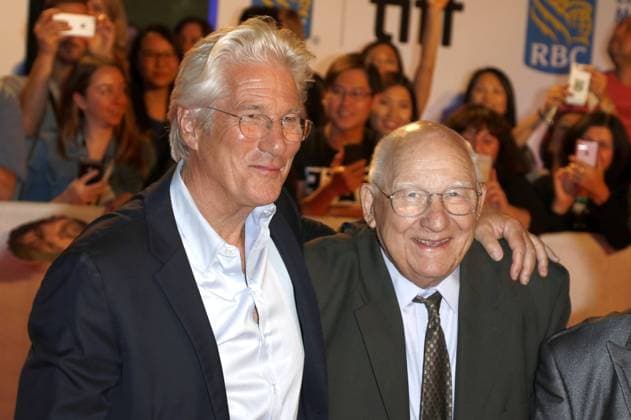 Richard Gere and His Father Homer George Gere attending The Three Christs Premiere during The 42nd Toronto International Film Festival AT Roy Thomson Hall ON September 14 2017 in Toronto Canada Foto:xR.xWagnerx xFuturexImage