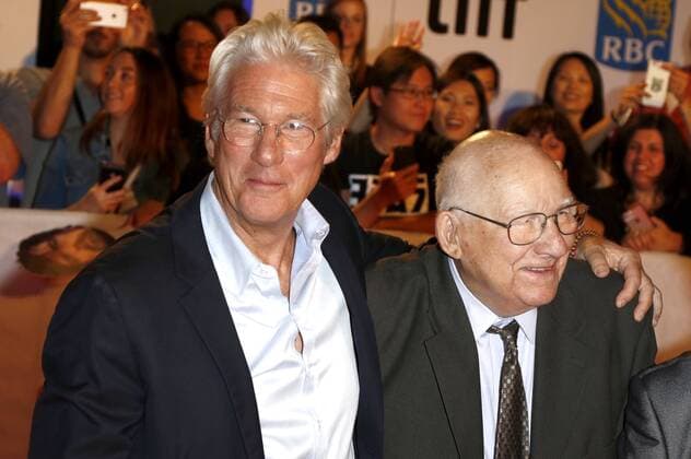 Richard Gere and His Father Homer George Gere attending The Three Christs Premiere during The 42nd Toronto International Film Festival AT Roy Thomson Hall ON September 14 2017 in Toronto Canada Foto:xR.xWagnerx xFuturexImage