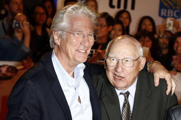 Richard Gere and His Father Homer George Gere attending The Three Christs Premiere during The 42nd Toronto International Film Festival AT Roy Thomson Hall ON September 14 2017 in Toronto Canada Foto:xR.xWagnerx xFuturexImage