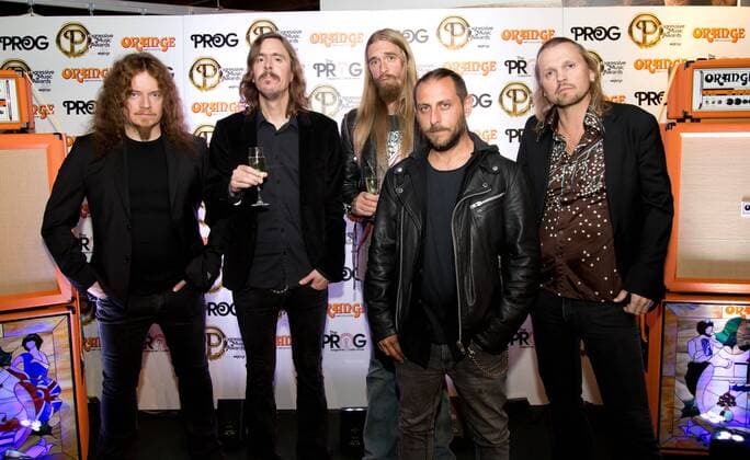 Opeth attend the Progressive Music Awards at the The Underglobe in London. SEPTEMBER 14th 2017  DFLx172091