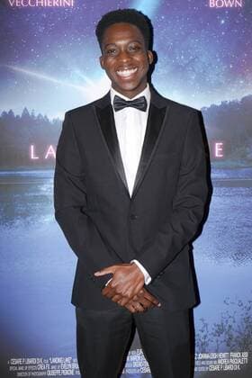 Franck Assi attends the Landing Lake Film Premiere in London. SEPTEMBER 14th 2017  SLIx172092