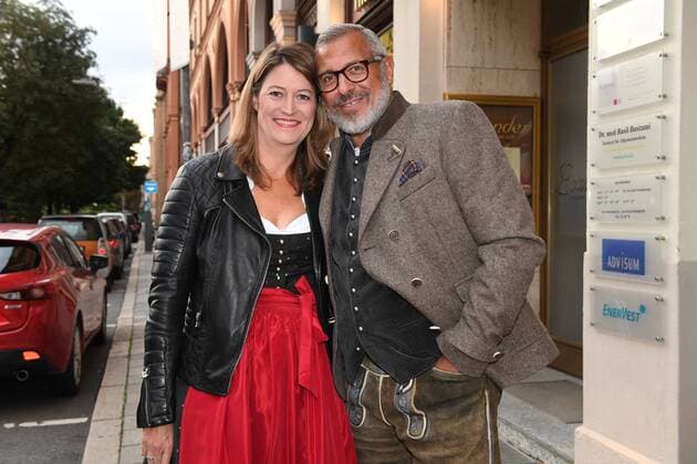 Jimmy Hartwig and Stefanie Almer Premiere Le Club GOP variet Theatre Show Munich 15 September 2017