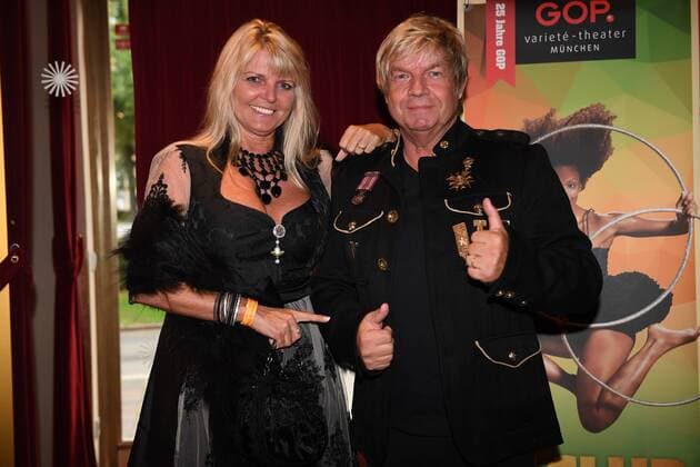 DJ and Gisela Kraus Premiere Le Club GOP variet Theatre Show Munich 15 September 2017