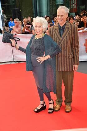 September 15, 2017 - Toronto, Ontario, Canada - CYNTHIA HOPPENFELD and husband MARK BRUCE ROSIN attend 55 Steps premiere during the 2017 Toronto International Film Festival at Roy Thomson Hall on September 15, 2017 in Toronto, Canada Toronto Canada - ZUMAv53_ 20170915_zaf_v53_033 Copyright: xIgorxVidyashevx