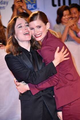 September 15, 2017 - Toronto, Ontario, Canada - ELLEN PAGE and KATE MARA attend the My Days Of Mercy premiere during the 2017 Toronto International Film Festival at Roy Thomson Hall on September 15, 2017 in Toronto, Canada Toronto Canada - ZUMAv53_ 20170915_zaf_v53_061 Copyright: xIgorxVidyashevx