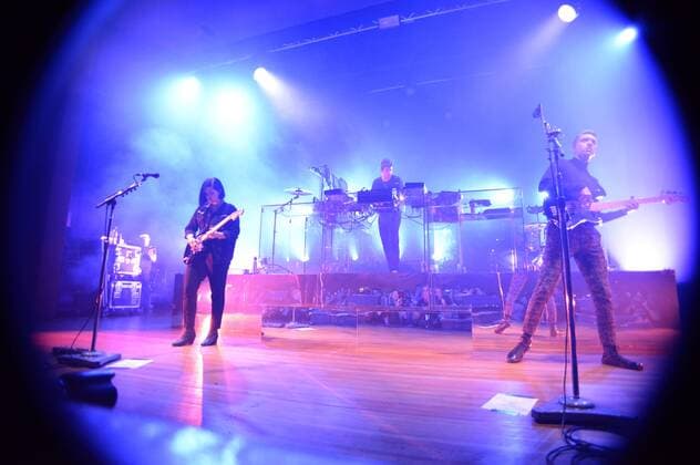 Romy Madley Croft Jamie Smith and Oliver Sim from The XX Live the NDR 2 Sound check New Music Festival 2017 in the City Hall Goettingen 15 09 2017 Foto:xR.xKeuntjex xFuturexImage
