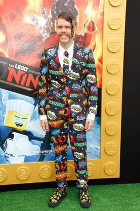 Blogger Perez Hilton at the World Premiere of Warner Bros The Lego Ninjago Movie held at the Regency Village Theater in Westwood, CA, September 16, 2017.  Copyright: xJosephxMartinezx 33427_029JM