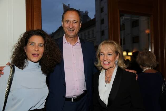 Premiere I at from Austria Vienna Raimundtheater 16 09 2017 Andreas Mailath Pokorny Sonja Kato Dagmar Koller