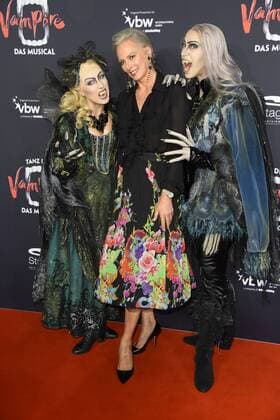 Petra van Bremen at the Dance the Vampire Musical premiere in Stage Theatre to the Elbe in Hamburg at 17 09 2017
