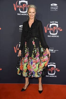 Petra van Bremen at the Dance the Vampire Musical premiere in Stage Theatre to the Elbe in Hamburg at 17 09 2017