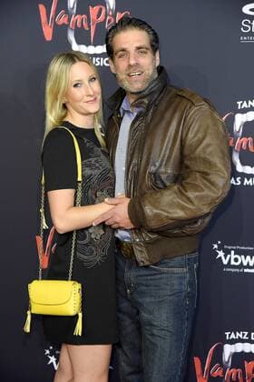 Carsten Spengemann with Girlfriend Julie big at the Dance the Vampire Musical premiere in Stage Theatre to the Elbe in Hamburg at 17 09 2017
