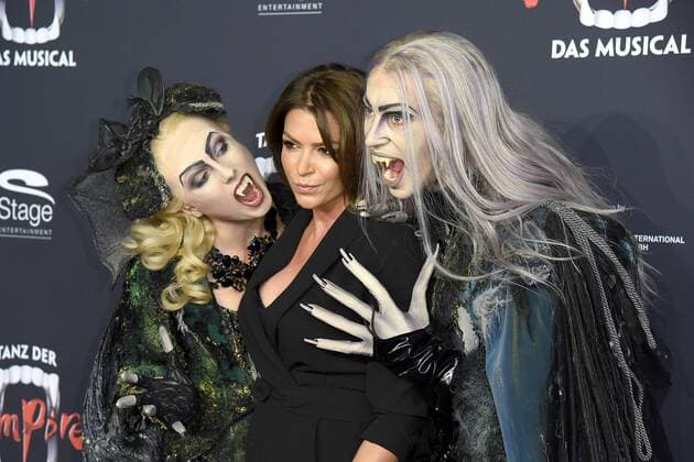 Sabia Boulahrouz at the Dance the Vampire Musical premiere in Stage Theatre to the Elbe in Hamburg at 17 09 2017