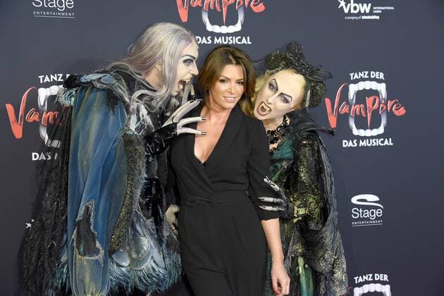 Sabia Boulahrouz at the Dance the Vampire Musical premiere in Stage Theatre to the Elbe in Hamburg at 17 09 2017